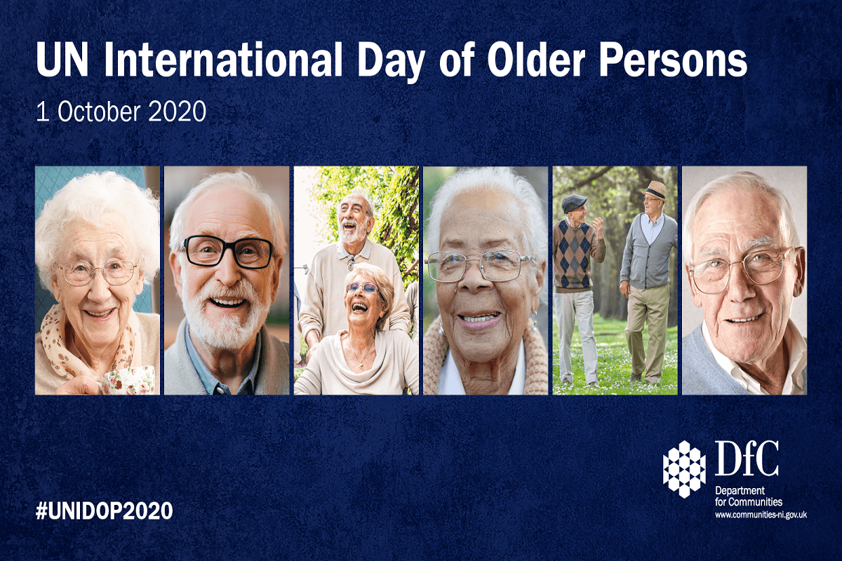 Combatting Covid19 together on UN International Day of Older Persons